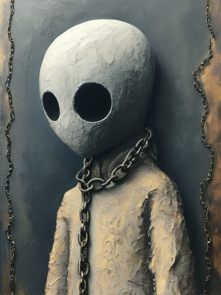43186239-134228134-((masterpiece)), ((best quality)), 8k, high detailed, ultra-detailed,fenliexl, surrealism, mixed media, chain, traditional media.png